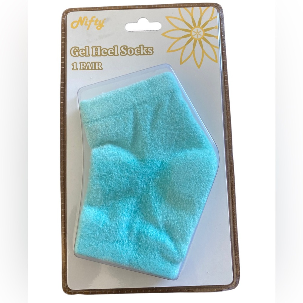 NIFTY Women’s Aqua Gel Heel Socks - 1 Pair